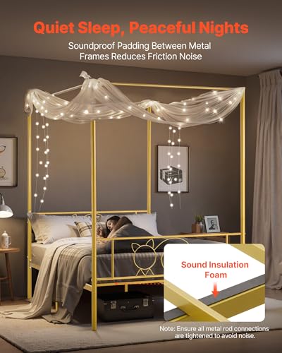 Canopy Bed Frame Full Size, view 6