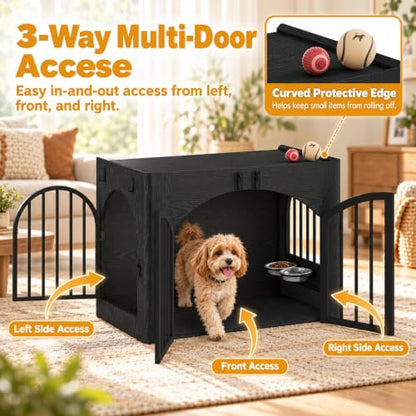 31.5" Dog Crate Furniture for Small/Medium Dogs, view 6