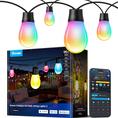 Govee S14 Bulb Outdoor String Lights 2, view 3