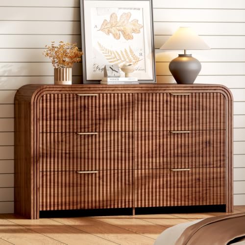 47.24" Modern Chest of Drawer, 6 Deep Drawers, Clothes Organizer, view 2