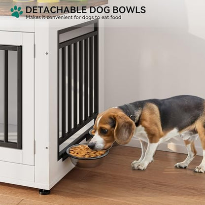 35" Dog Crate Furniture, view 4