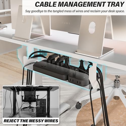 Standing Desk, 35x20 Inch Electric Height Adjustable Computer Desk, view 5