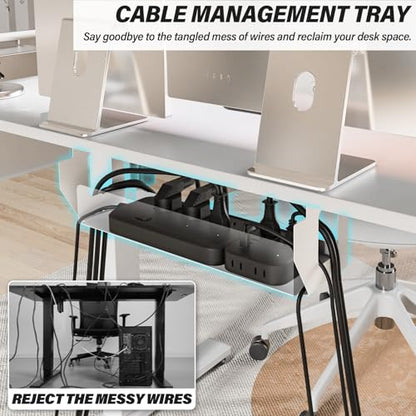 Standing Desk, 35x20 Inch Electric Height Adjustable Computer Desk, view 5