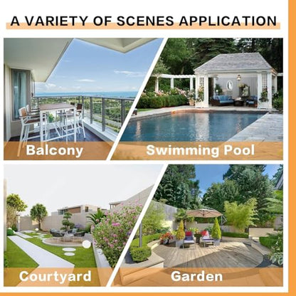 MOCHITO 7 Pieces Outdoor Patio Furniture Sets, All-Weather Sectional Sofa Grey PE Rattan Wicker Conversation Set with Glass Table and Washable Grey Cushions for Backyard,Sunroom,Garden,Porch