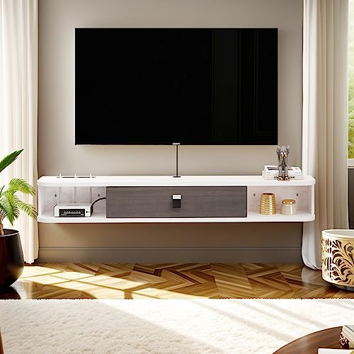 Floating TV Console, view 4