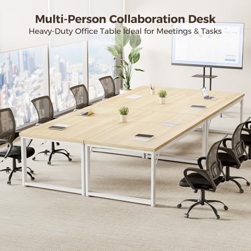54 Inch Computer Desk, 1" Thick Heavy Duty Office Table, view 8