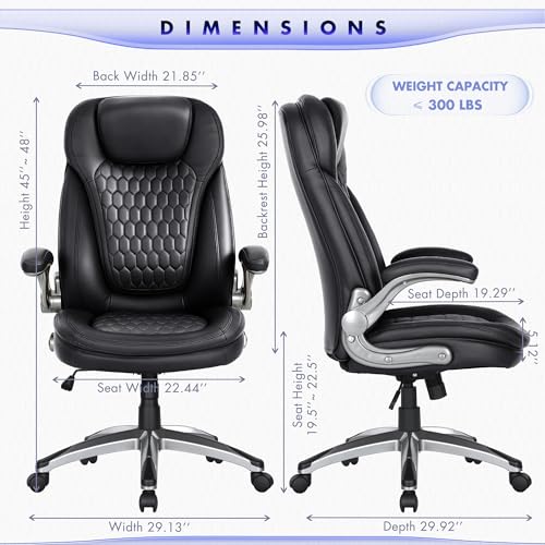 Executive Office Chair-Ergonomic Computer Desk Chair, view 4