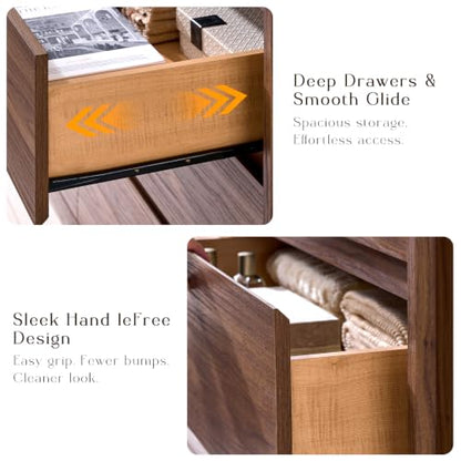 60 Inch 6 Drawer Dresser for Bedroom, 20" Depth for More Storage, view 7