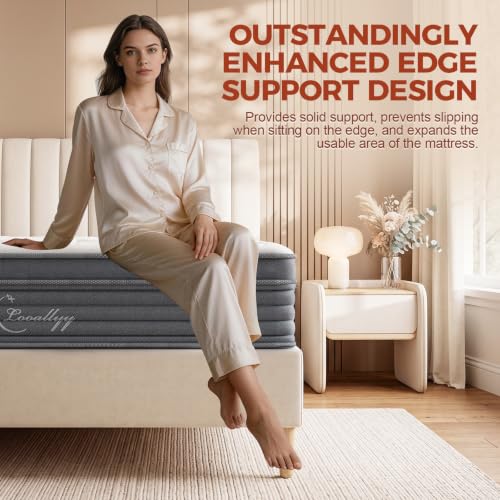 12 Inch Queen Mattress, Quiet Comfort for All Position Sleepers, view 8