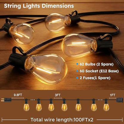 LED Outdoor String Lights, view 7
