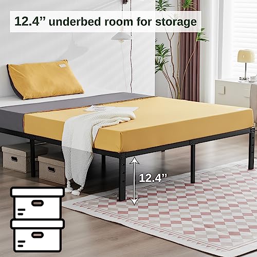 Bonnlo 14 Inch Metal Platform Full Bed Frame, view 5