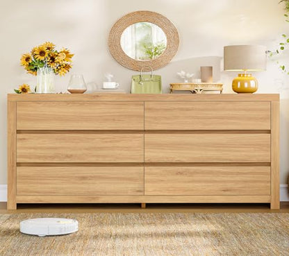 55" Dresser for Bedroom with 6 Drawers, view 3
