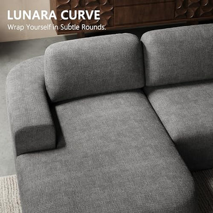 107'' Modular Sectional Sofa Couch with Chaise, No Assembly Required, view 7
