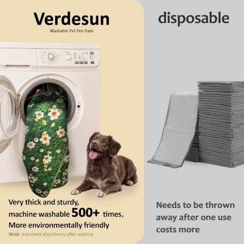 Washable Pee Pads for Dogs, Reusable Puppy Potty Training Pads, view 4