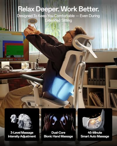 X7 Smart Ergonomic Chair, Office Chair, with Fully Automated Lumbar Tracking, view 5