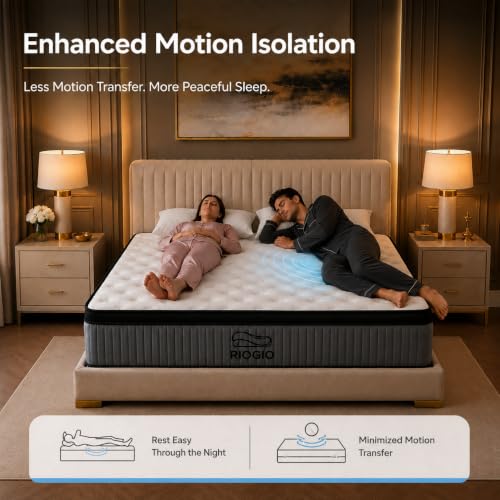 Queen Mattress 14 Inch Hybrid Mattress in a Box, view 8