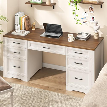 Farmhouse Executive Desk, view 4