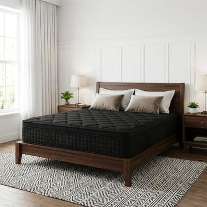14 Inch Full Size Mattress, Hybrid Memory Foam Mattress, view 3