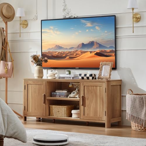 Farmhouse 55" Tv Stand Up for 65 in TV,Tv Consoles for Living Room, view 7