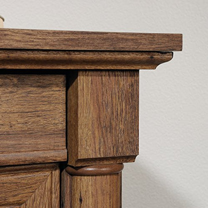 Palladia L Shaped Desk with Drawers, Office Desk with File Cabinet Storage, view 6