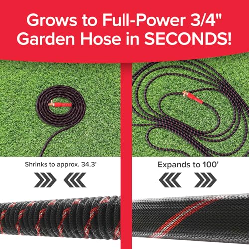 Ballistic 100 FT Expandable Garden Hose, No-Kink, As Seen on TV, view 4