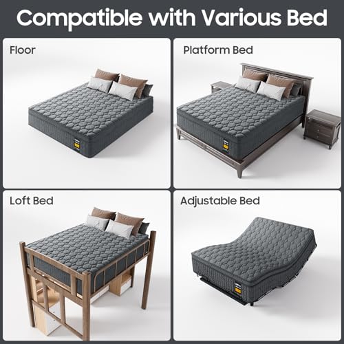 Medium Firm Mattress Queen 14 inch, view 3