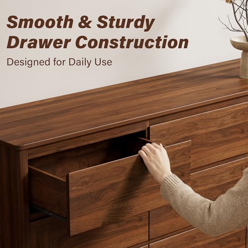 63" Mid-Century Modern Dresser for Bedroom, view 6