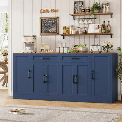 71” Large Buffet Cabinet with Storage, Sideboard Cabinet, view 3