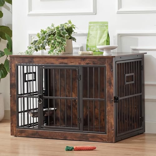 38 Inch Heavy Duty Dog Crate Furniture for Medium Dogs, view 2