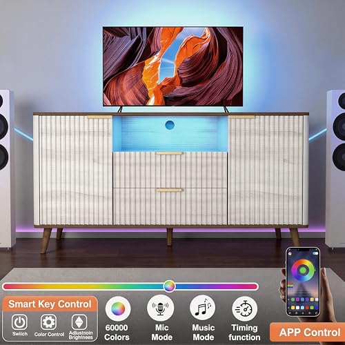 LED TV Stand for 65 Inch TV, view 4