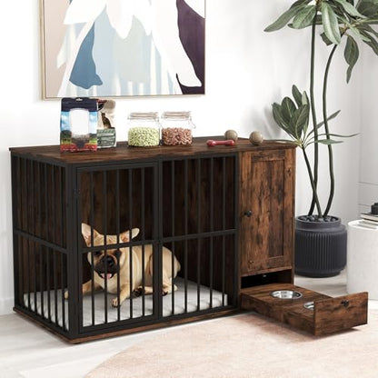 47.5-inch Dog Crate Furniture, view 3