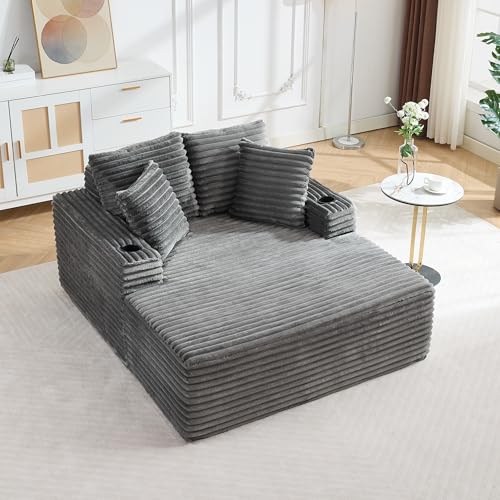 64" Oversized Chaise Lounge Chair Indoor, view 2