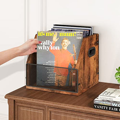 Vinyl Record Storage, Record Box Case Crate, Vinyl Record Album Holder, view 6