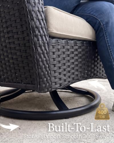 5 Pieces Outdoor Patio Furniture Set, view 7
