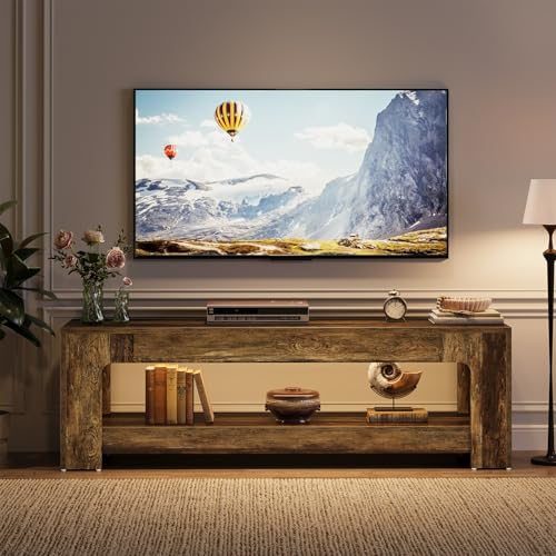 Tribesigns TV Stand for Living Room for 55/60/65/75-Inch TVs, view 5