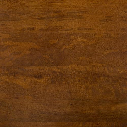 SAFAVIEH Furniture - Banco Square Coffee Table - Antique Brown Solid Wood - Handcrafted Living Room Table with Sculpted Edges, 39.37" W x 39.37" D x 18" H (COF6521A)