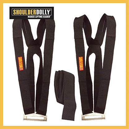 Moving Straps - Lifting Strap for 2 Movers - Move, Lift, Carry, And Secure Furniture, Appliances, Heavy, Bulky Objects Safely, Efficiently, More Easily Like The Pros - LD1000