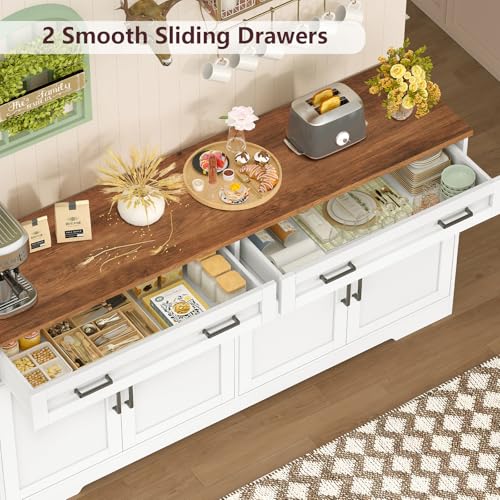 63" Buffet Cabinet with Storage, view 8