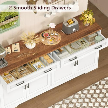 63" Buffet Cabinet with Storage, view 8