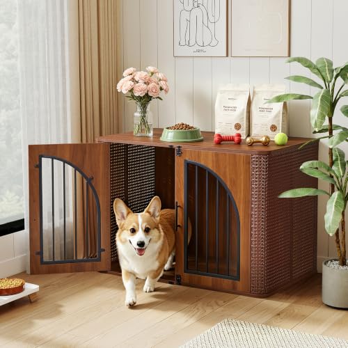 39" Large Dog Crate Furniture, view 2