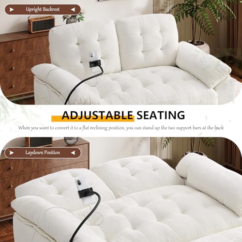 56” Chaise Lounge Chair with Ottoman, view 7