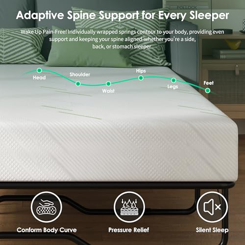 4 Inch Sofa Mattress Full Size, Gel Memory Foam Infused, with Removable Washable Cover, for Sleeper Sofas, Pull Out Bed, Guest Room, RVs, Boats