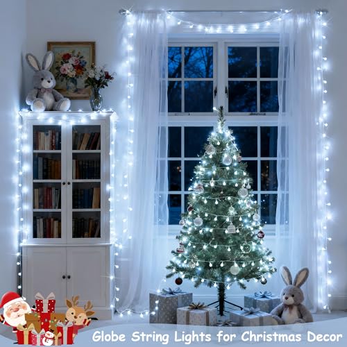 100ft Globe String Lights Indoor Outdoor Waterproof, view 3