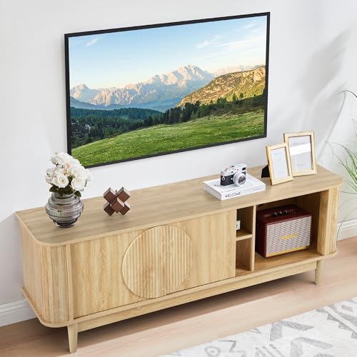 Mid Century Modern TV Stand 60”, view 7
