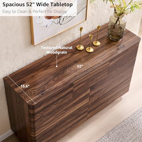 7 Drawer Dresser for Bedroom, Modern Push-to-Open Chest of Drawers, view 4