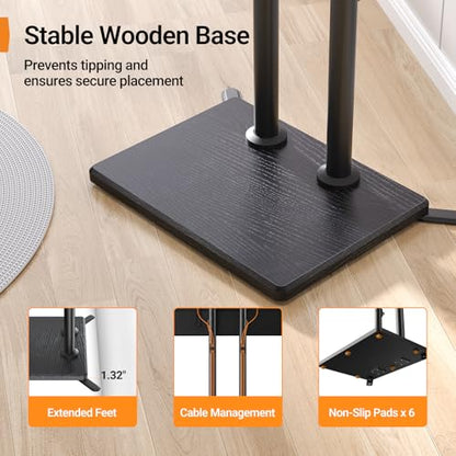 Universal Floor TV Stand for 32–75" TVs up to 110 lbs, view 4