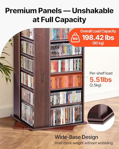 Media Storage Cabinet, CD Rack Tower, view 8
