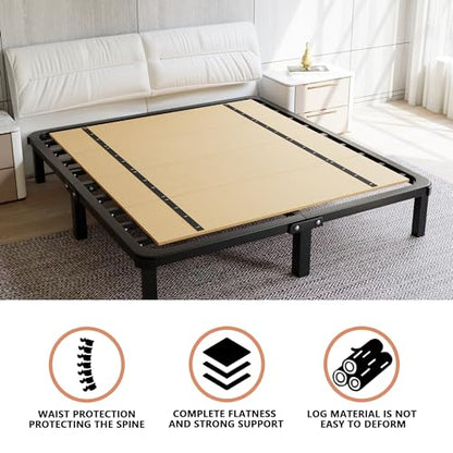 Foldable Box Spring, Bunkie Board Twin (60x30) Bed Support Board, view 4