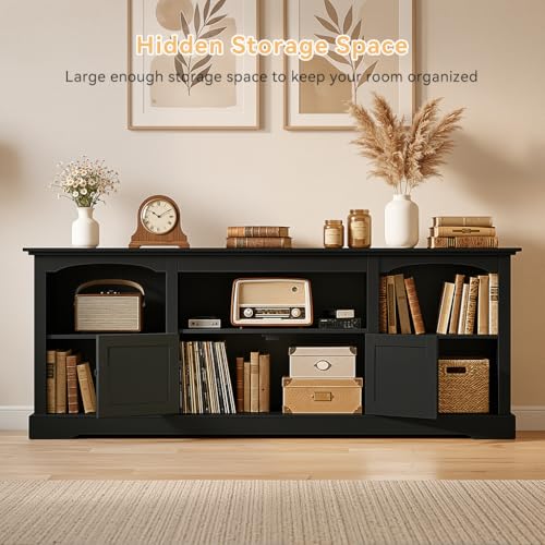 LUCKLIFE 71" TV Stand for TVs up to 80 Inch, view 7