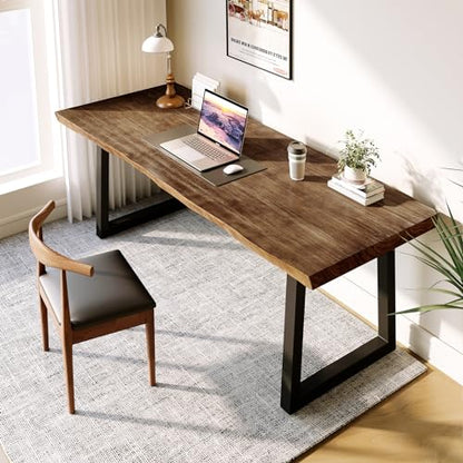Solid Wood Desk 55 inches, view 7